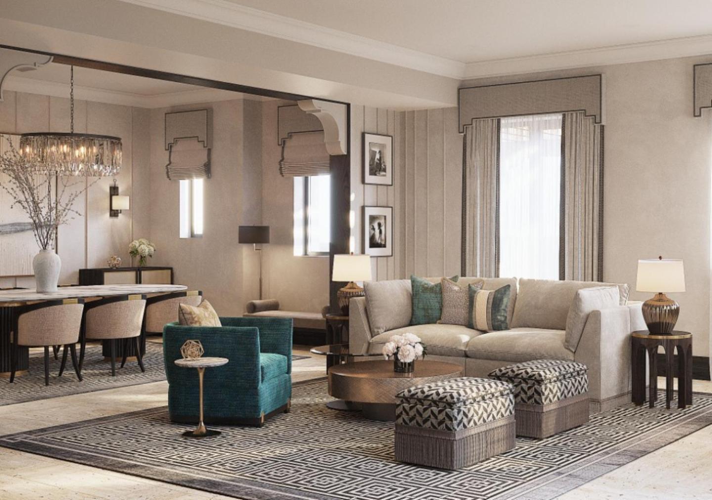 Jumeirah Dar Al Masyaf Dubai Exterior foto A living room